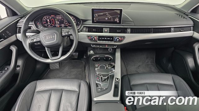 Audi A4 — interior