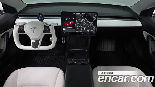 Tesla Model 3 — interior