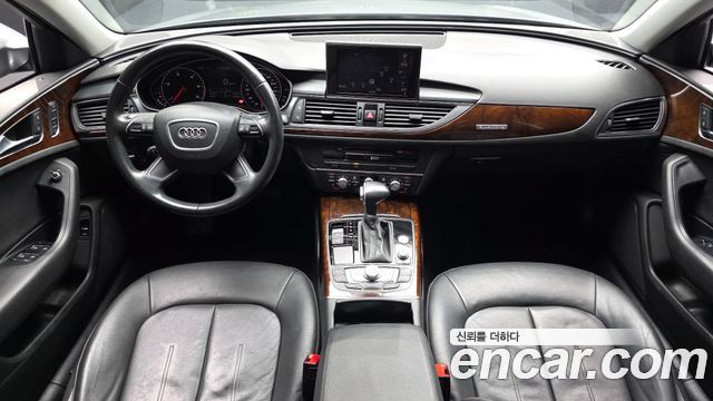 Audi A6 — interior