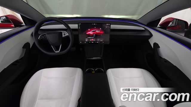 Tesla Model 3 — interior