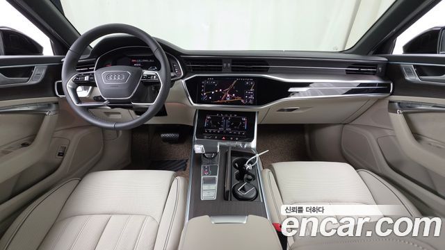 Audi A6 — interior