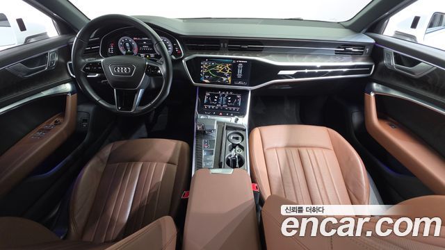 Audi A6 — interior