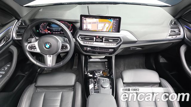 BMW X3 — interior