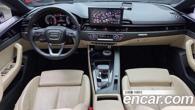 Audi A5 — interior