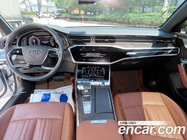 Audi A6 — interior