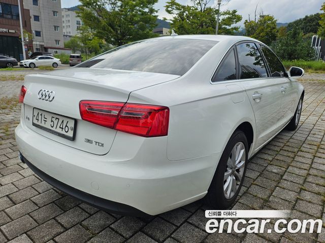 Audi A6 — interior