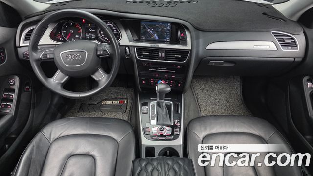 Audi A4 — interior