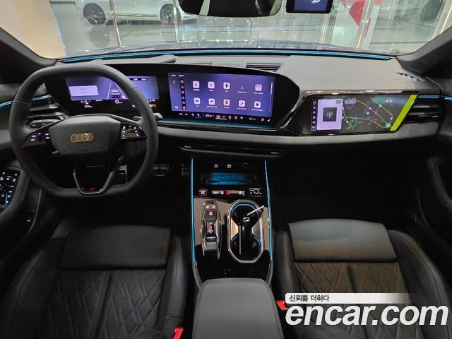 Audi A6 — interior