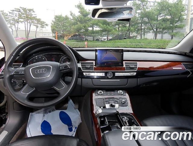 Audi A8 — interior