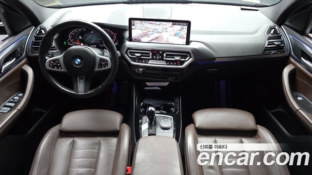 BMW X3 — interior