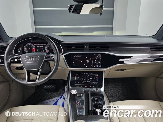 Audi A6 — interior