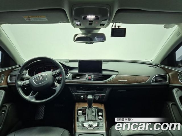 Audi A6 — interior