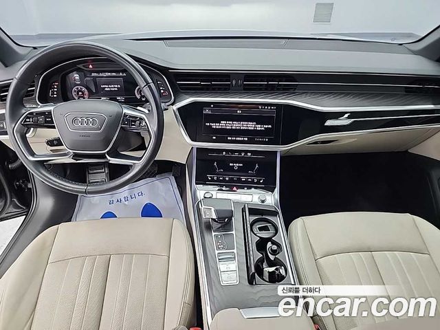 Audi A6 — interior