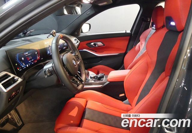 BMW M3 — interior