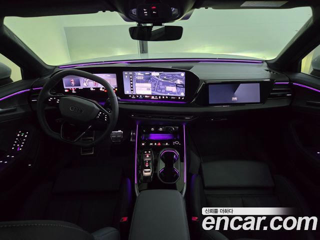 Audi A6 — interior