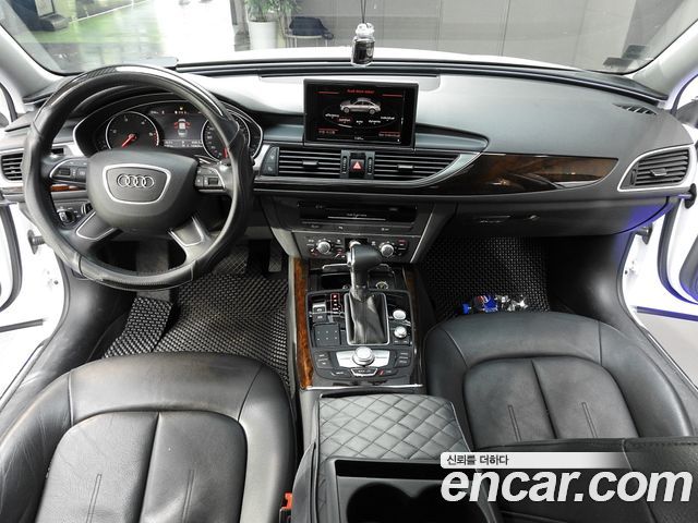Audi A6 — interior