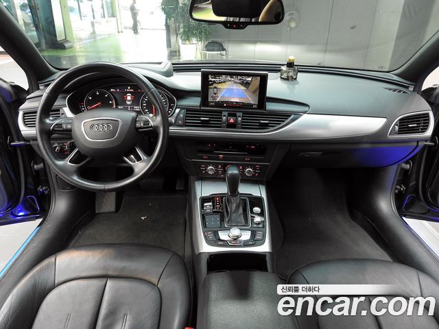Audi A6 — interior