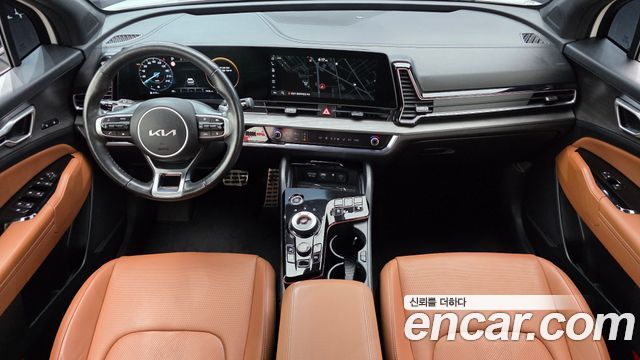 Kia Sportage — interior