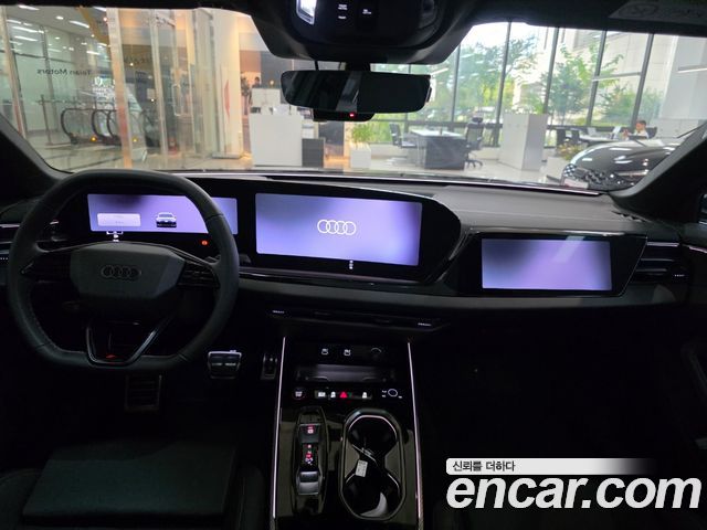 Audi A6 — interior