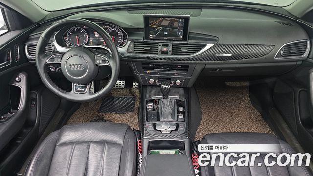 Audi A6 — interior