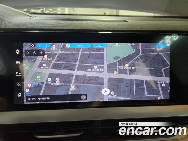 Renault Korea Grand Koleos — interior