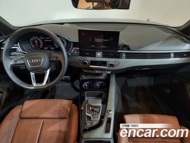 Audi A4 — interior
