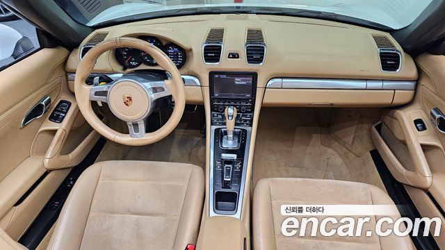 Porsche Boxster — interior
