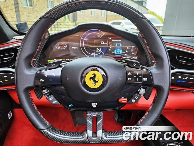 Ferrari 296 — interior