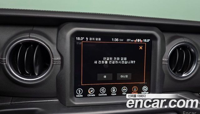 Jeep Wrangler — interior