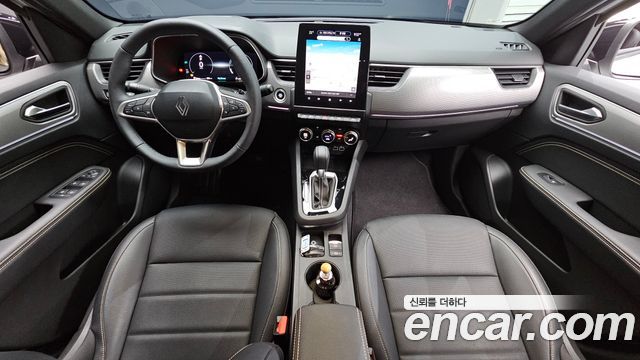 Renault Korea Arkana — interior