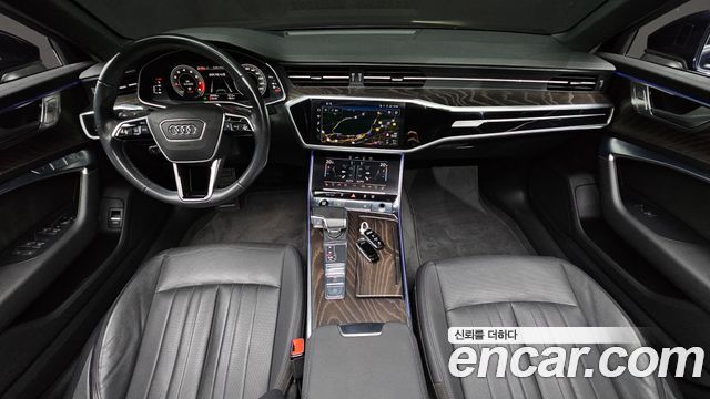 Audi A6 — interior