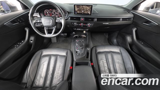 Audi A4 — interior