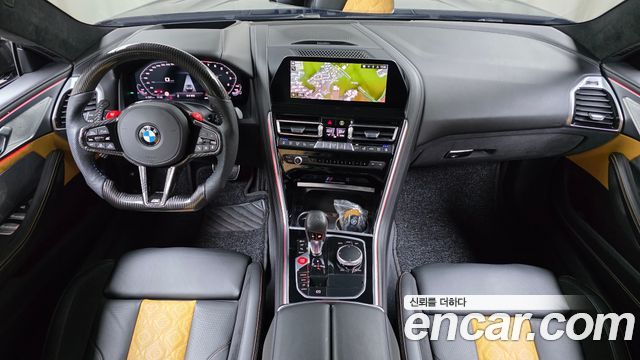 BMW M8 — interior