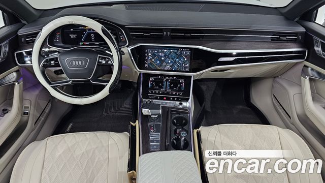 Audi A6 — interior