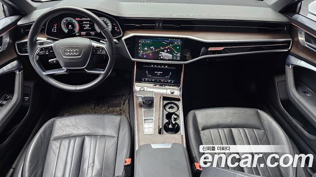 Audi A6 — interior
