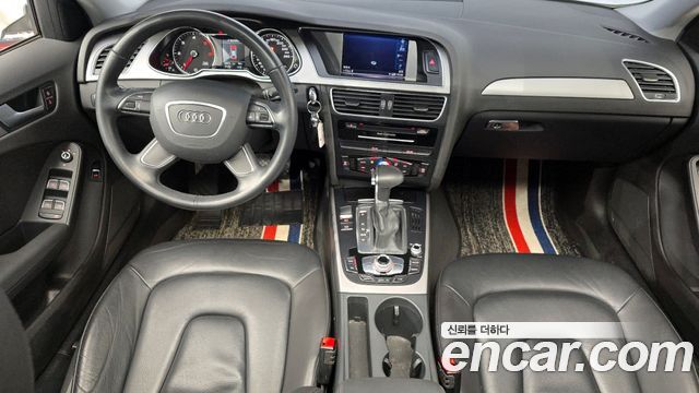 Audi A4 — interior