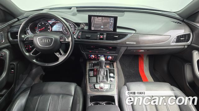 Audi A6 — interior