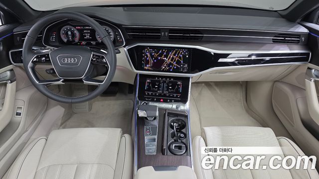 Audi A6 — interior