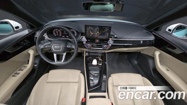 Audi A4 — interior