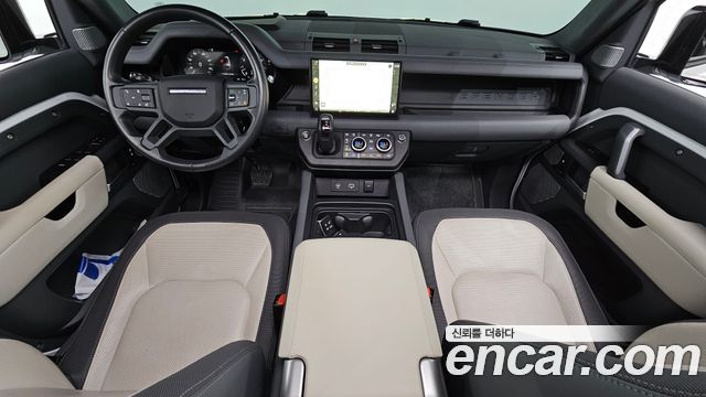 Land Rover Defender — interior