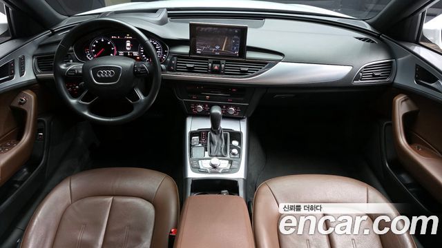 Audi A6 — interior