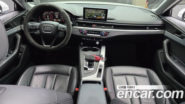 Audi A4 — interior