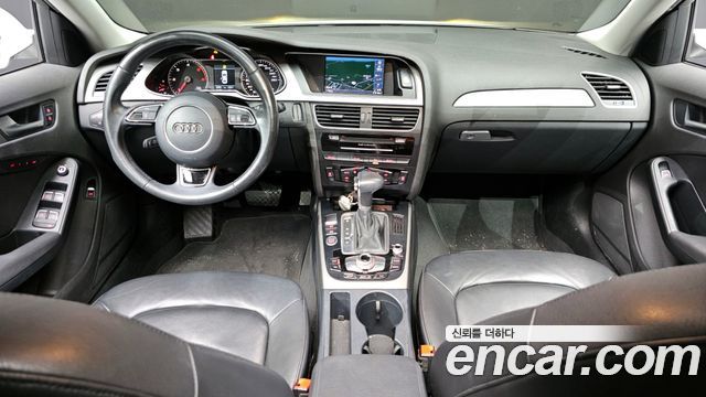 Audi A4 — interior