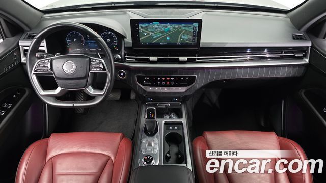 KG Mobility Rexton — interior