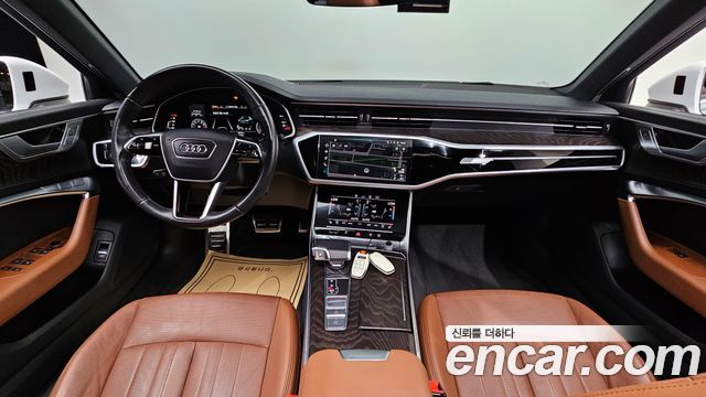 Audi A6 — interior