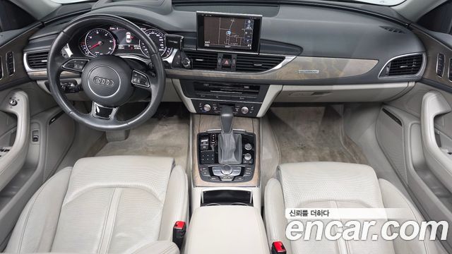 Audi A6 — interior