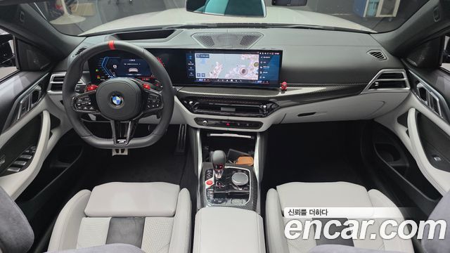BMW M4 — interior