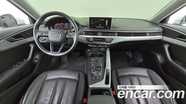 Audi A4 — interior