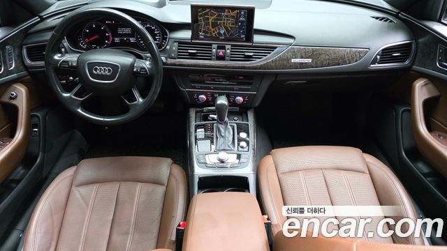 Audi A6 — interior