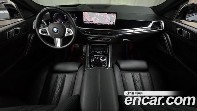 BMW X6 — interior